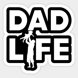 Dad Life w Sticker
